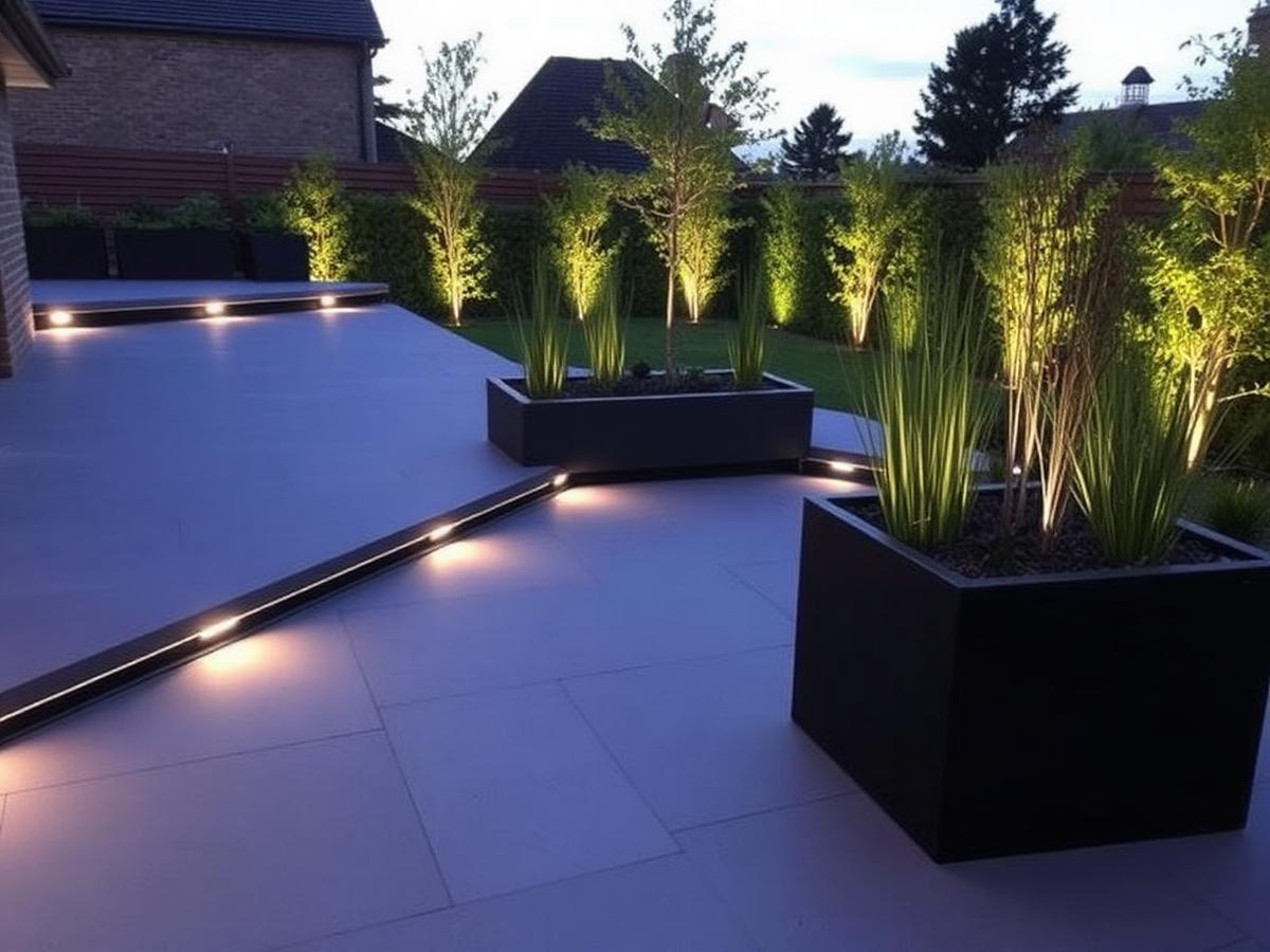 Stadstuin met keramisch terras in Soest
